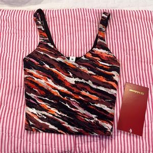 Brand new lunar align tank size 0